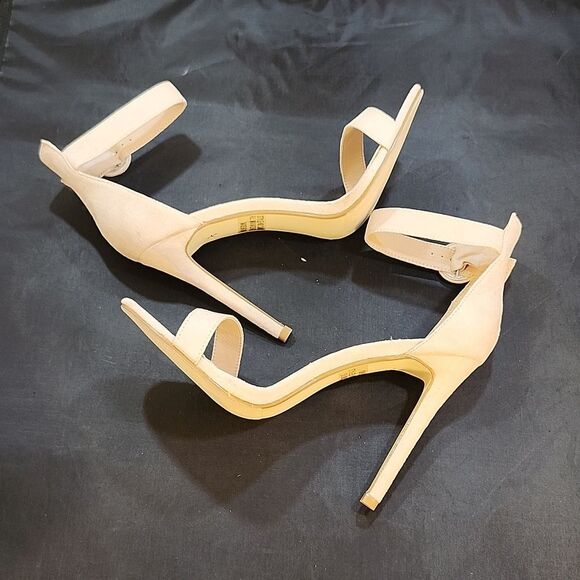 BRAND NEW HERSTYLE CHARMING- ANKLE STRAP ROUNDED BUCKLE OPEN TOE STILETTO HEEL - Picture 11 of 16